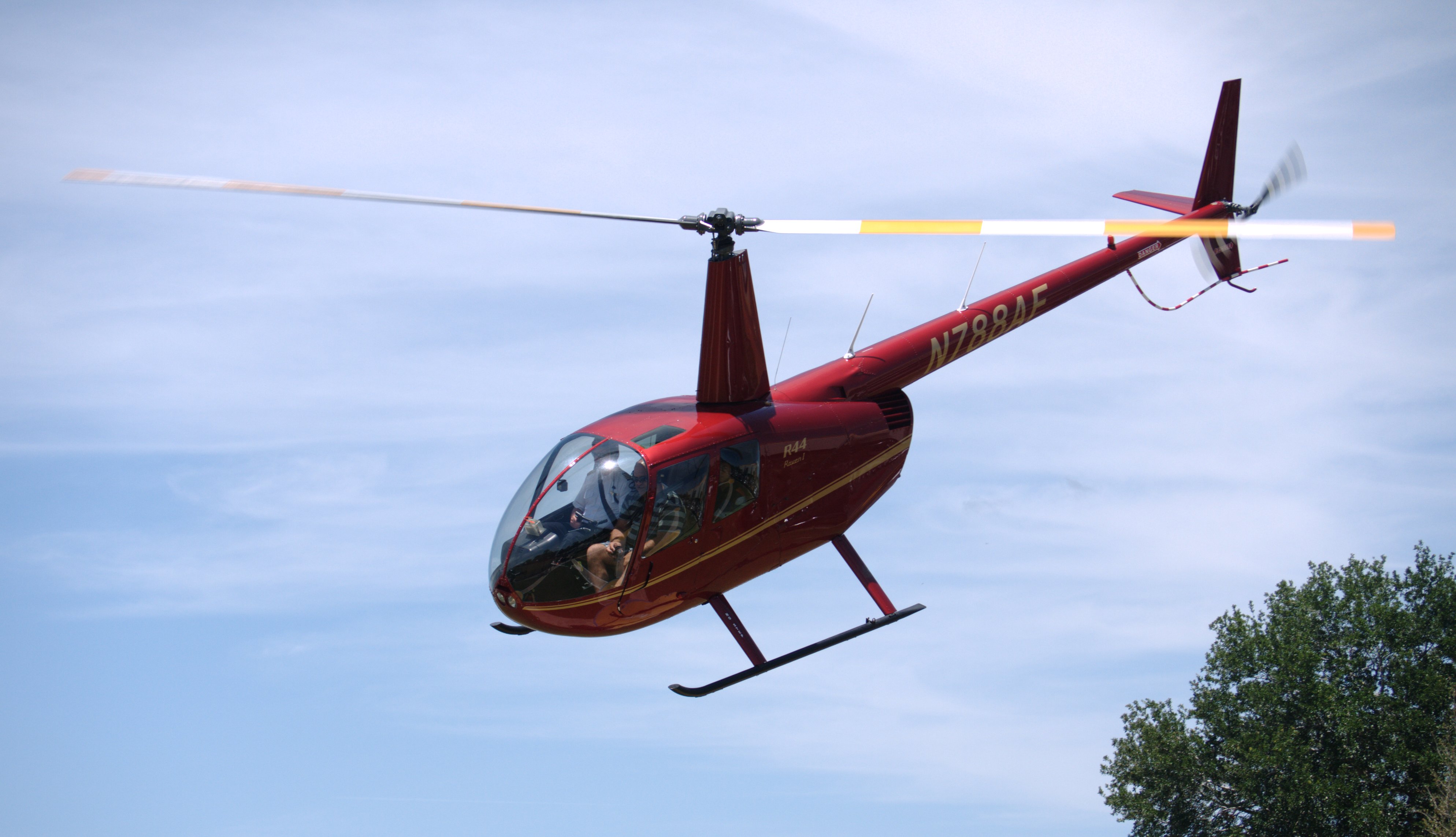 Полет на вертолете Robinson r44